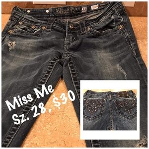 Womans miss me jeans